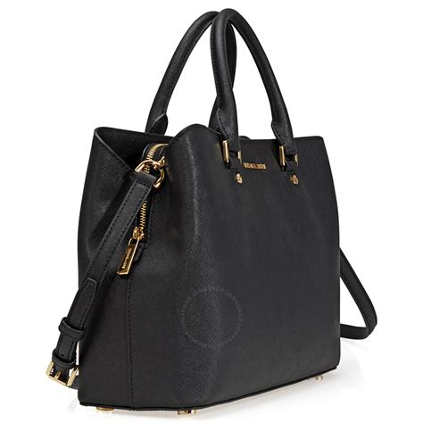 michael kors savannah large|michael kors saffiano bag black.